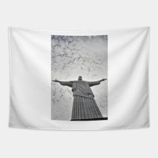 Cristo Redentor with Aureole, Corcovado - Rio de Janeiro Tapestry