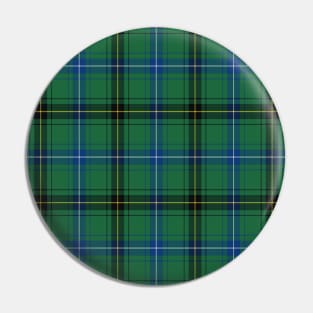 Henderson Ancient Plaid Tartan Scottish Pin