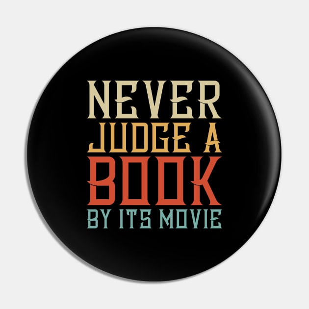 Never judge a book by its movie Pin by All About Nerds