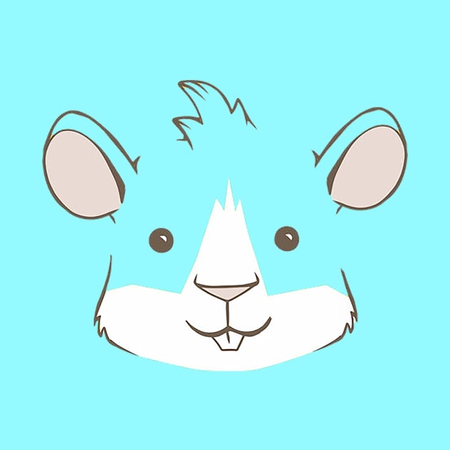 happy hamster mouse by mizocrow