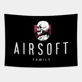 Airsoft Family - Skull Tapestry