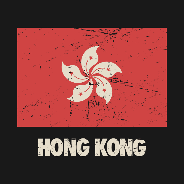 Hongkonger Hong Kong Flag Gift by MeatMan