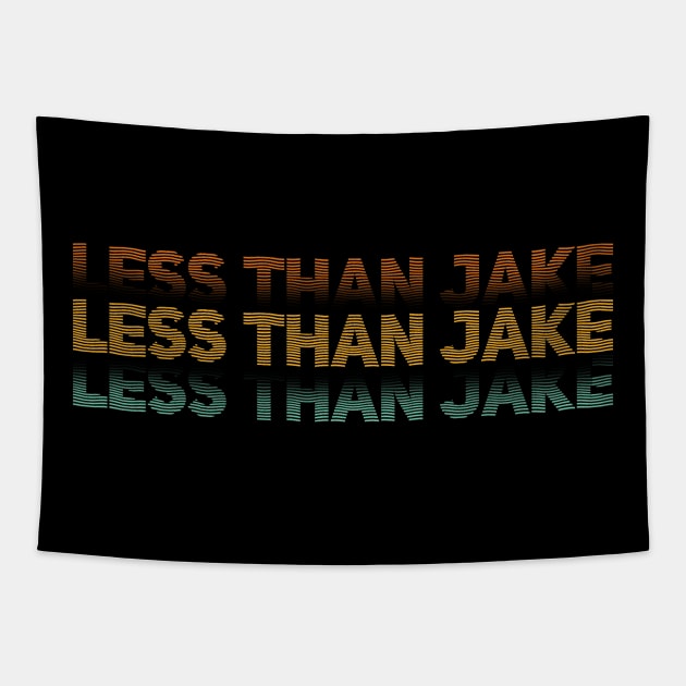 Distressed Vintage - Less Than Jake Tapestry by SIJI.MAREM