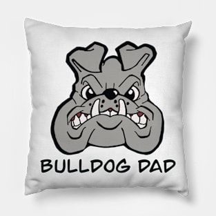 Bulldog dad Pillow