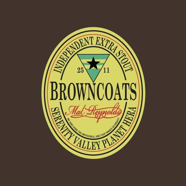 Browncoats Independent Extra Stout by rexraygun