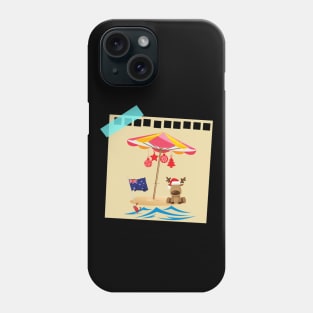 Beach Reindeer Phone Case