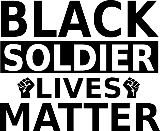 Black Soldier lives Matter- Black Lives Matter Kids T-Shirt by slawers