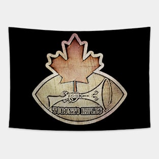 Toronto Rifles Football Tapestry