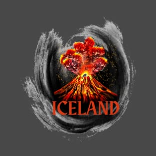 Iceland, land of fire and ice T-Shirt