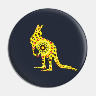 Australian aboriginal kangaroo Pin