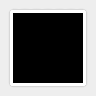 Solid Black Color - Solid Black Background Magnet