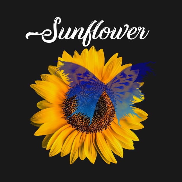 sunflower butterfly by MAU_Design