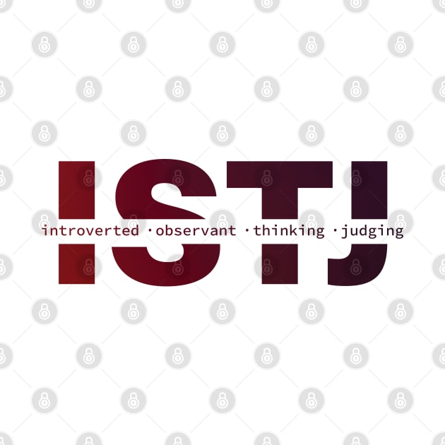 ISTJ Personality by Inspirit Designs