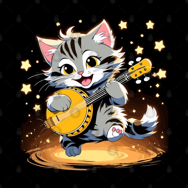 Grey dancing cat by la chataigne qui vole ⭐⭐⭐⭐⭐