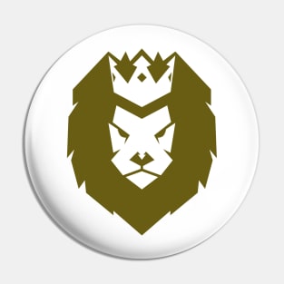 African Lion Inspired Pin