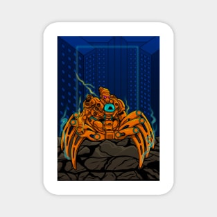 mecha spider Magnet