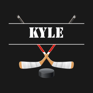 Kyle Birthday Hockey T-Shirt