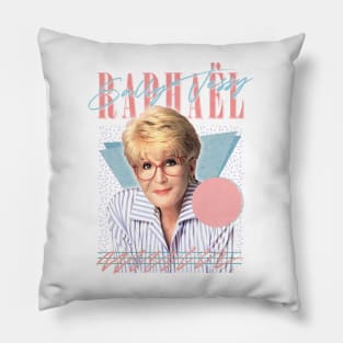 Sally Jessy Raphaël // Retro 90s Style Fan Design Pillow