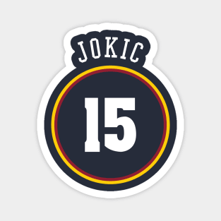 Nikola Jokic Name and Number Magnet