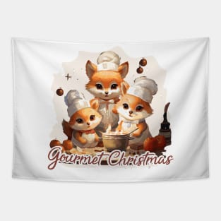 Gourmet Christmas Tapestry