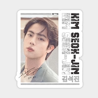 kim seok jin bts Magnet