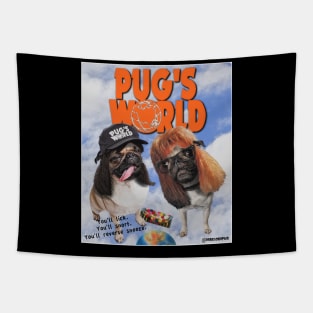 Pug's World Tapestry