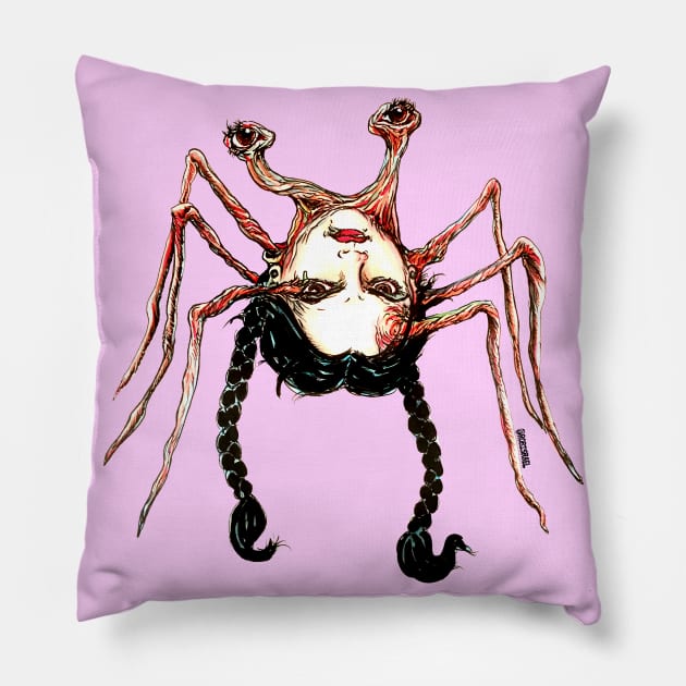 Wednesday Thing Pillow by Robisrael