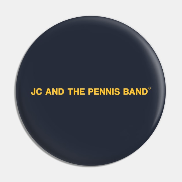 JCPB Simple Design - Yellow Pin by JC and the Pennis Band