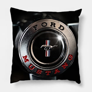 ford mustang, steering wheel Pillow