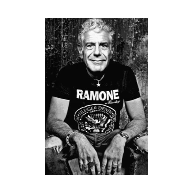 Anthony Bourdain by Ronicup