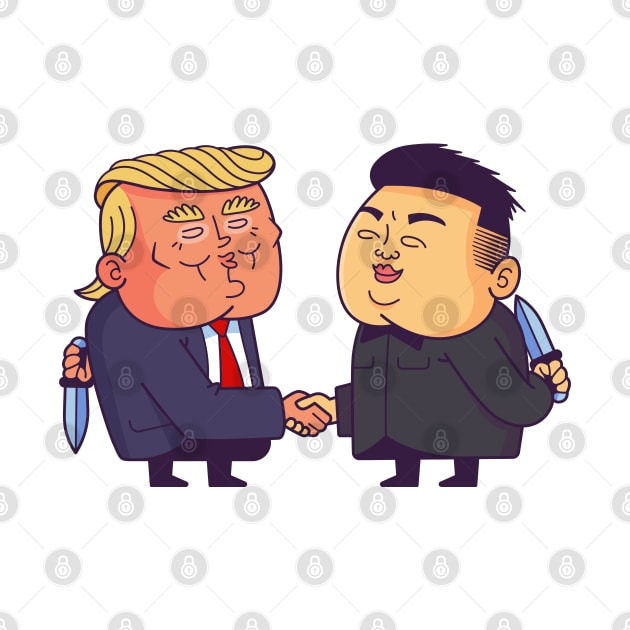 Trump vs Kim by madeinchorley