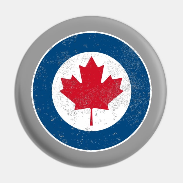 Royal Canadian Air Force (distressed) Pin by TCP