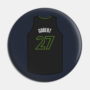 Rudy Gobert Minnesota Jersey Qiangy Pin