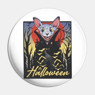 Catoween Pin