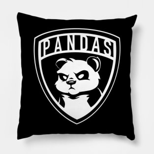 Bamboo Grove Pandas Pillow