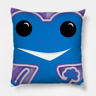 Blue Salamander Emporium Pillow