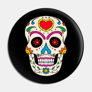 dia de los muertos Sugarhead Pin