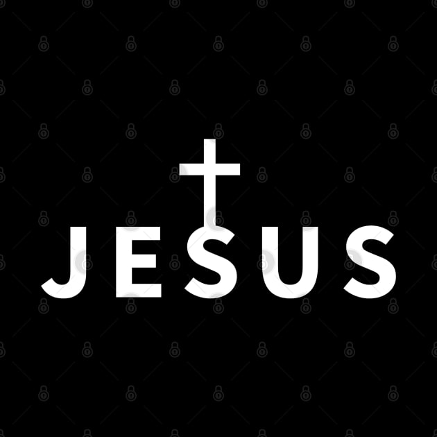 Jesus Name Cross | Christian by Happy - Design