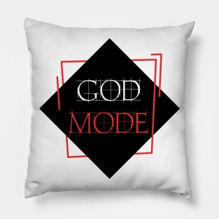 GOD MODE READY Pillow