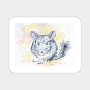 Chinchilla portrait Magnet