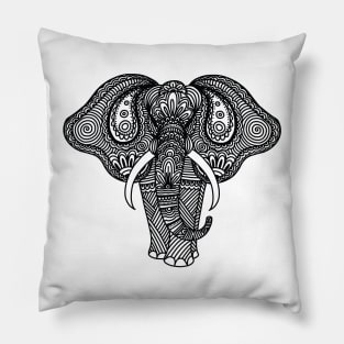 Indian elephant Pillow