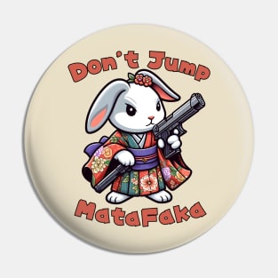 Shooting rabbit Pin