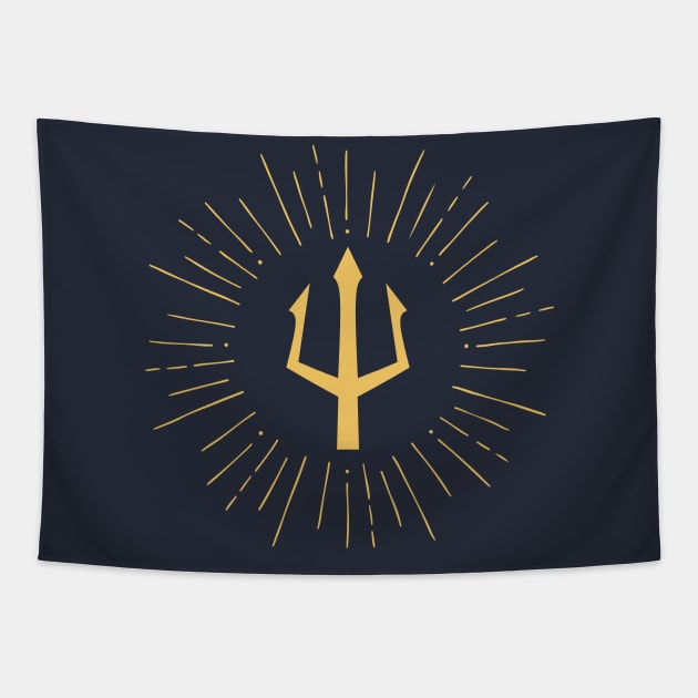 The Lightning Thief: The Percy Jackson Musical Poseidons Trident Tapestry by Rise Up Arts Alliance