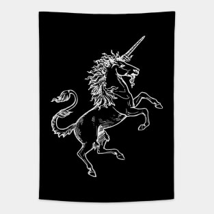 Medieval Heraldic Unicorn Tapestry