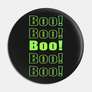 Boo! Pin