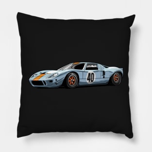 Le mans GT40 mk1 Pillow