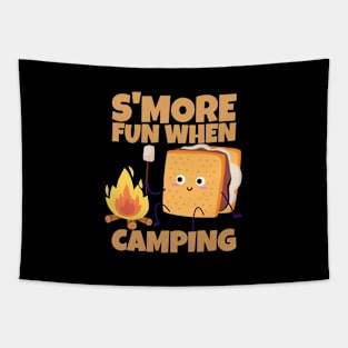 S'more Fun When Camping Tapestry