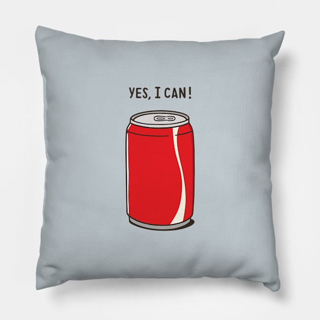 Can You? Pillow by doodldo