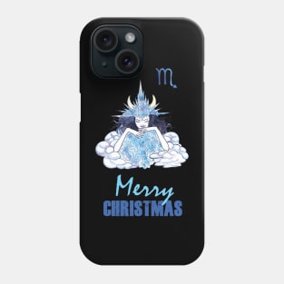 Merry Christmas Scorpio Winter holidays Phone Case