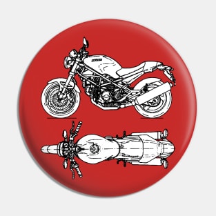 Ducati Monster Pin